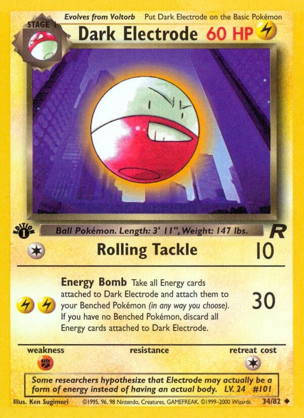 Image for Dark Electrode (34/82) (TR) - Pokemon