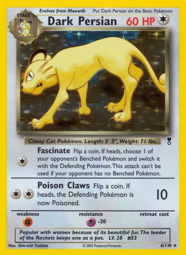 Image for Dark Persian (006/110) (LC) - Pokemon