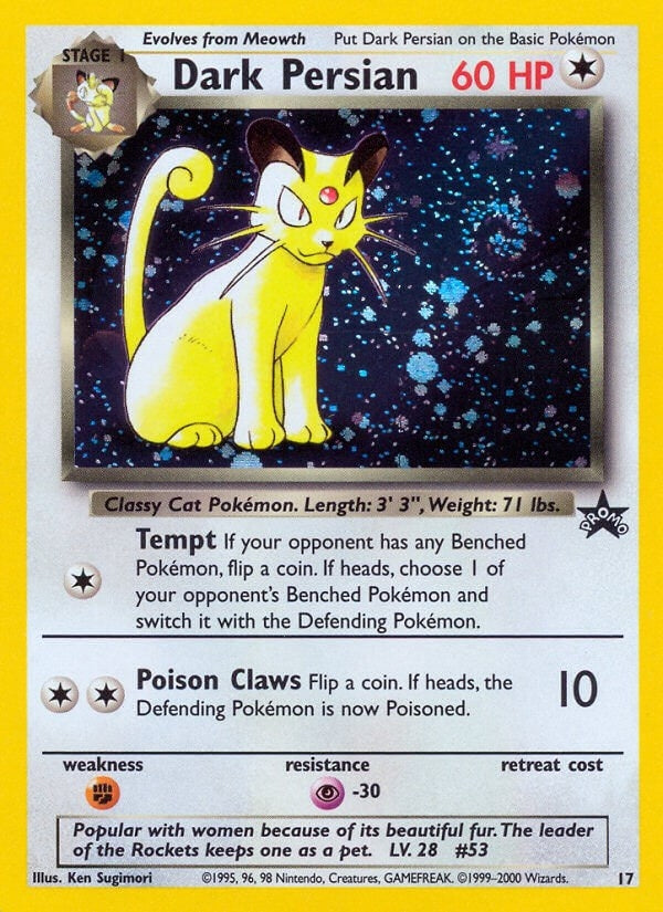 Image for Dark Persian (17/53) (PR) - Pokemon