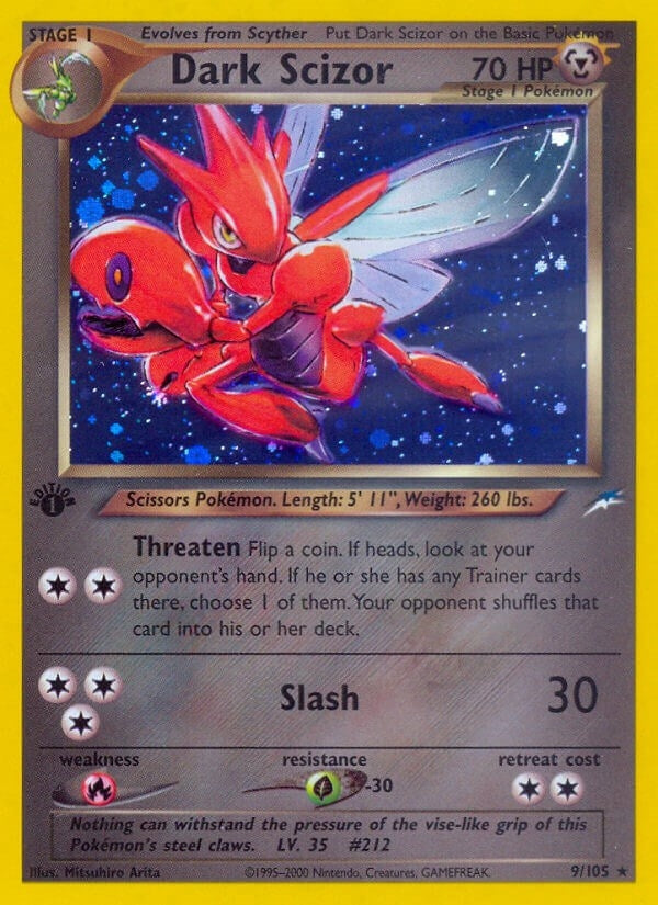 Image for Dark Scizor (009/105) (N4) - Pokemon
