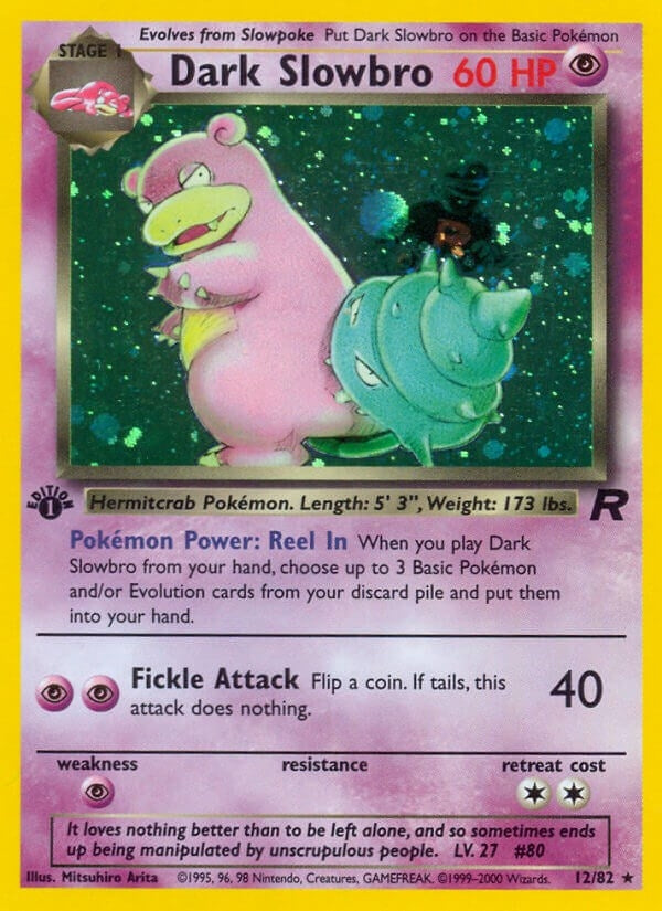 Image for Dark Slowbro (12) (12/82) (TR) - Pokemon