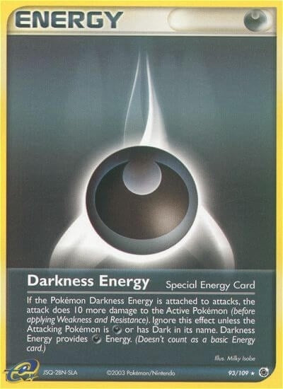 Image for Darkness Energy (Special) (93/109) (RS) - Pokemon