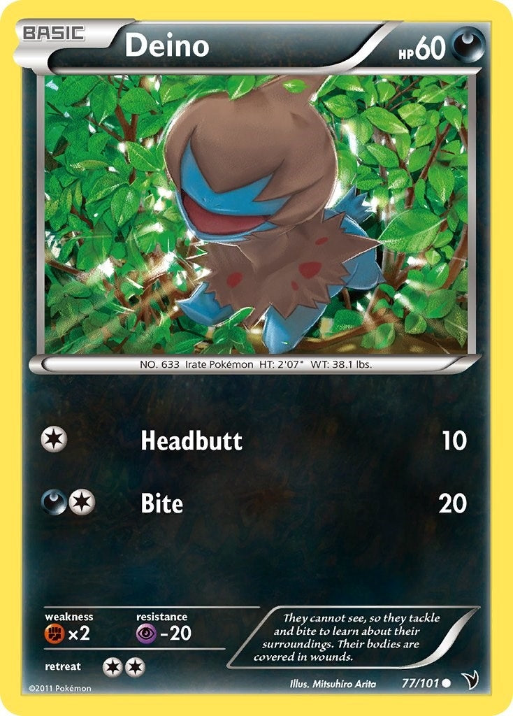 Image for Deino (77/101) (NVI) - Pokemon