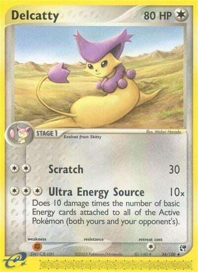 Image for Delcatty (34/100) (SS) - Pokemon
