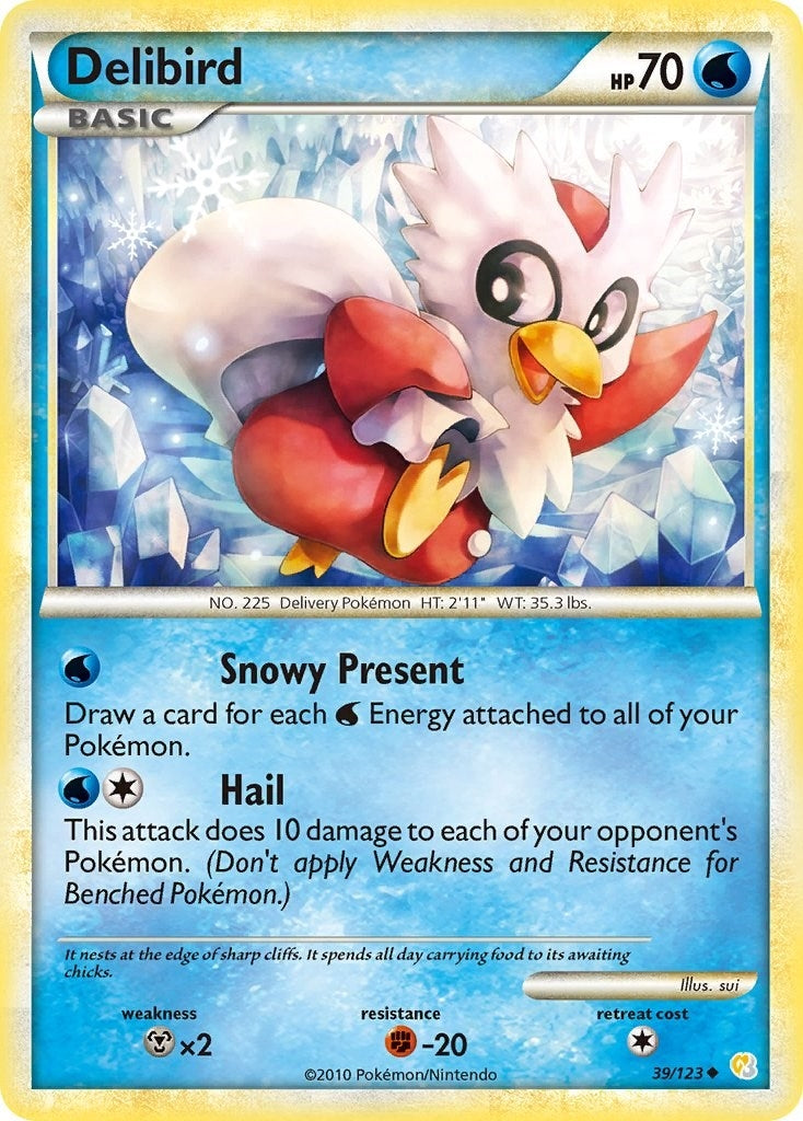 Image for Delibird (39/123) (HS) - Pokemon