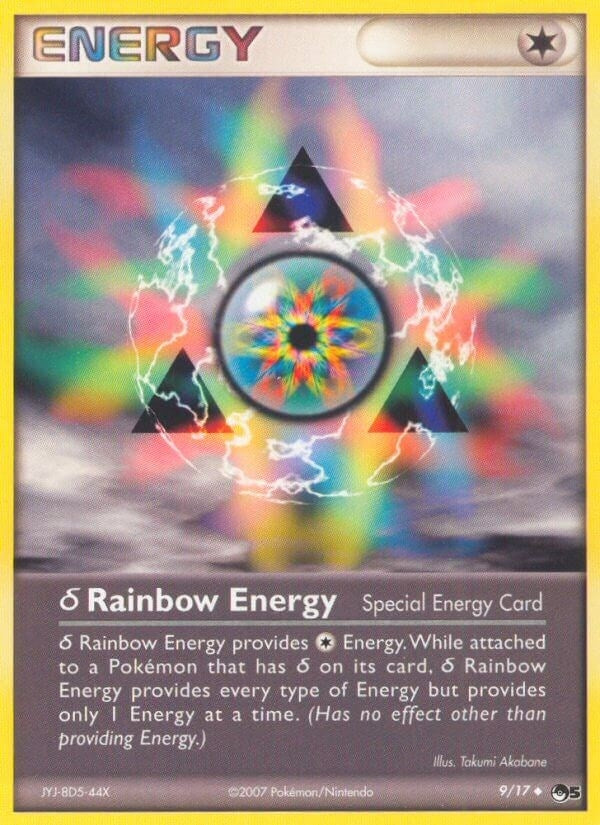 Image for Delta Rainbow Energy (009/017) (POP) - Pokemon