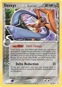 Image for Deoxys (Delta Species - Defense Forme) (4/110) (HP) - Pokemon