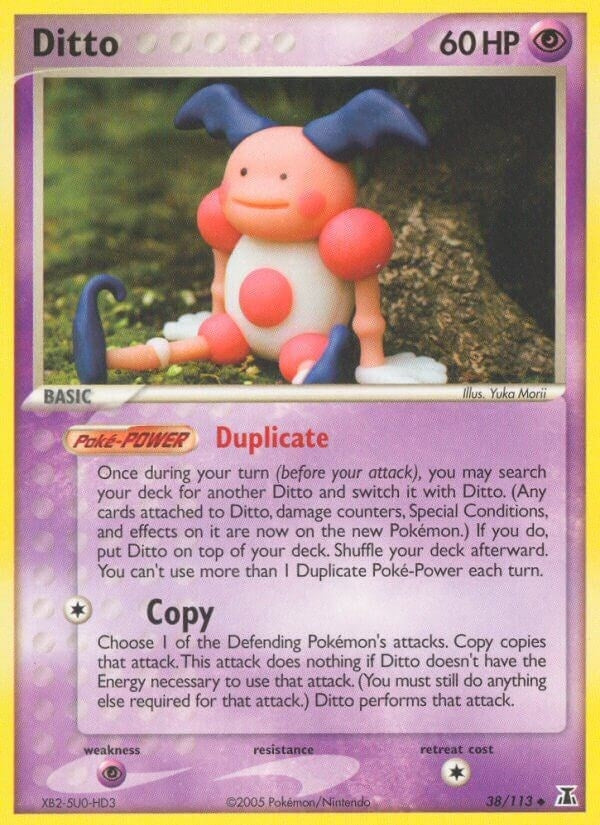 Image for Ditto - 038/113 (Mr. Mime) (38/113) (DS) - Pokemon