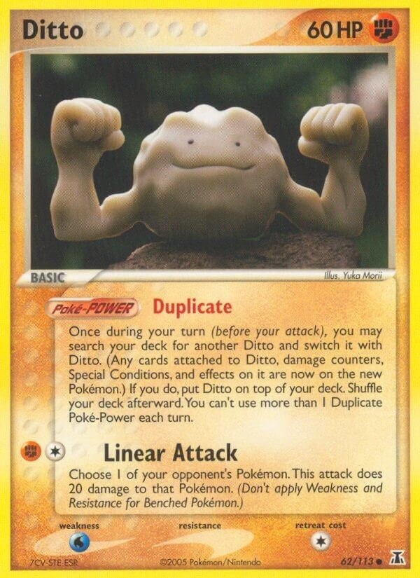 Image for Ditto (Geodude) (62/113) (DS) - Pokemon