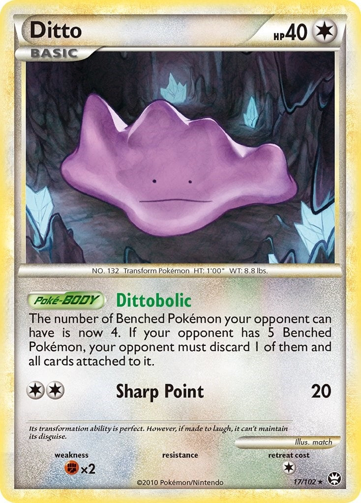 Image for Ditto (17/102) (TM) - Pokemon