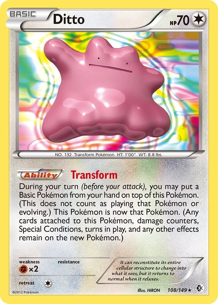 Image for Ditto (108/149) (BCR) - Pokemon