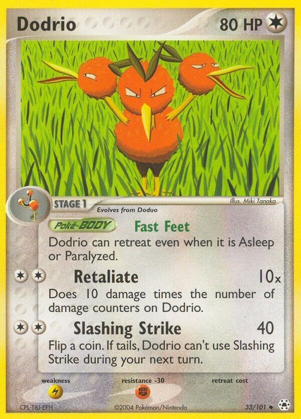 Image for Dodrio (33/101) (HL) - Pokemon