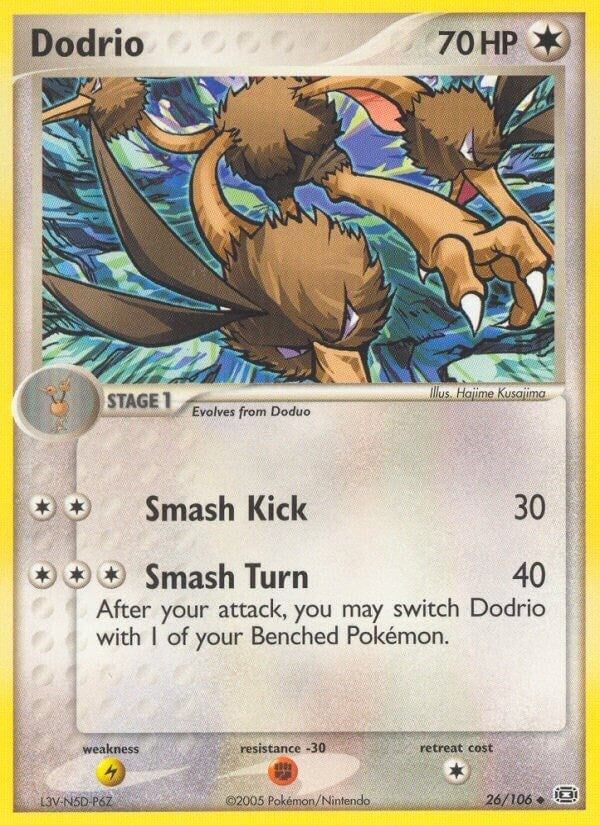 Image for Dodrio (26/106) (EM) - Pokemon