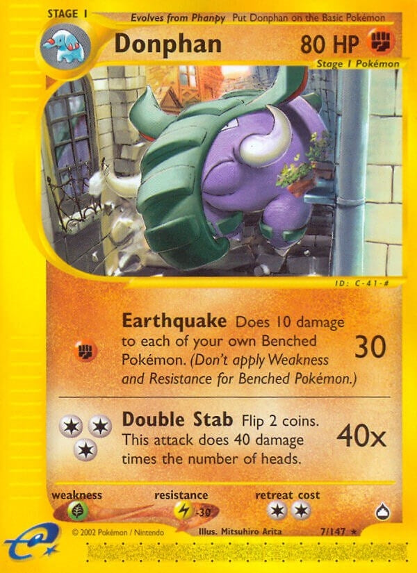 Image for Donphan (007/147) (AQ) - Pokemon