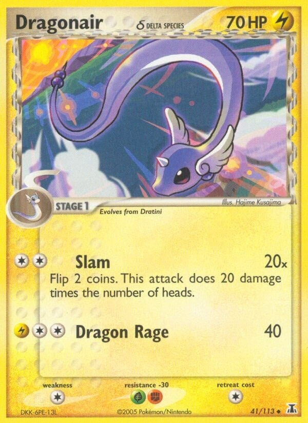 Image for Dragonair - 41/113 (Delta Species) (041/113) (DS) - Pokemon