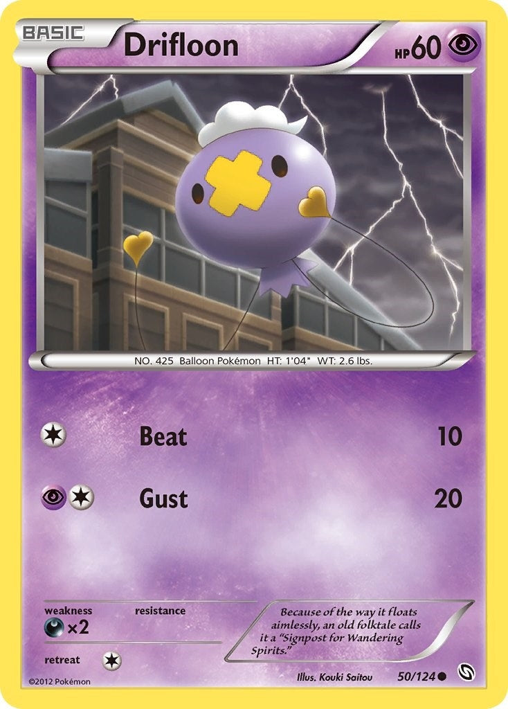 Image for Drifloon (50) (50/124) (DRX) - Pokemon