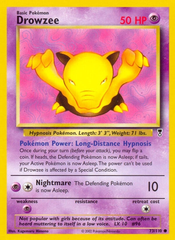 Image for Drowzee (073/110) (LC) - Pokemon