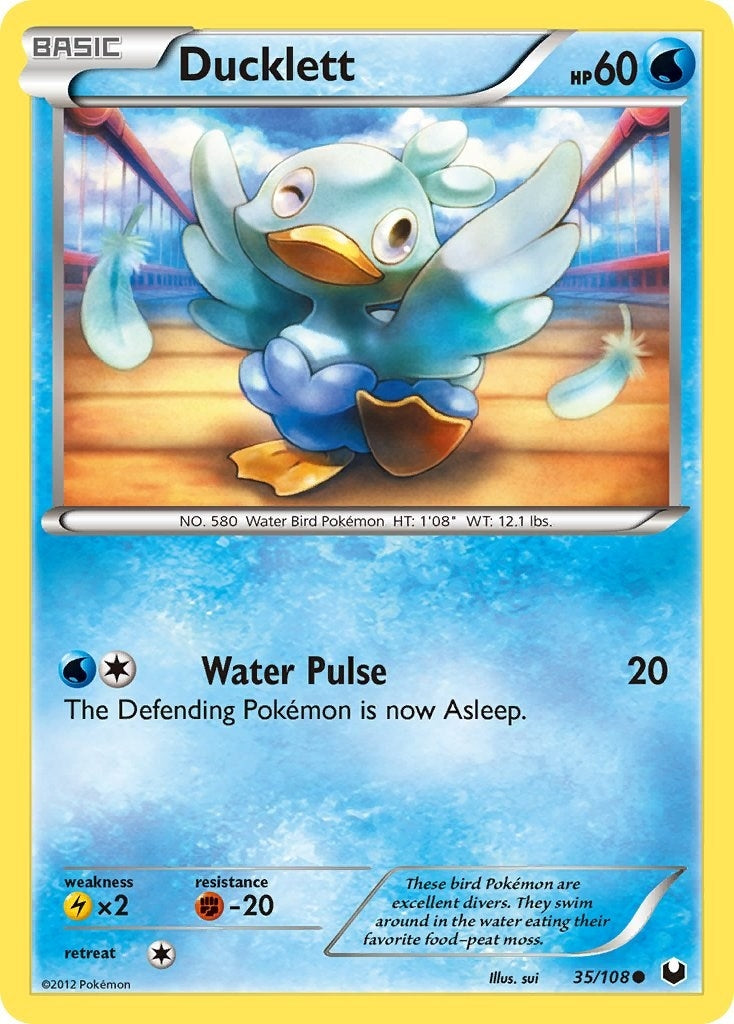 Image for Ducklett (35/108) (DEX) - Pokemon