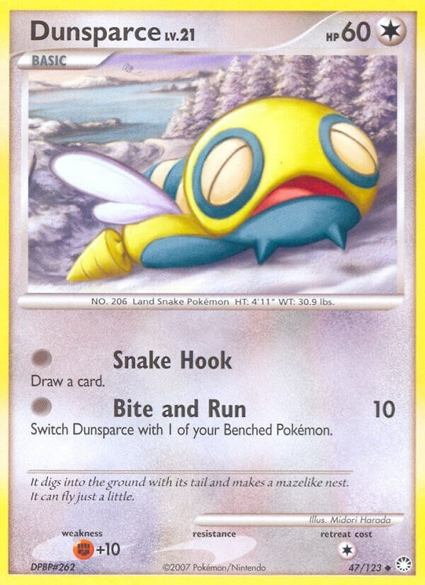 Image for Dunsparce (47/123) (MT) - Pokemon