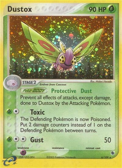Image for Dustox (6/109) (RS) - Pokemon
