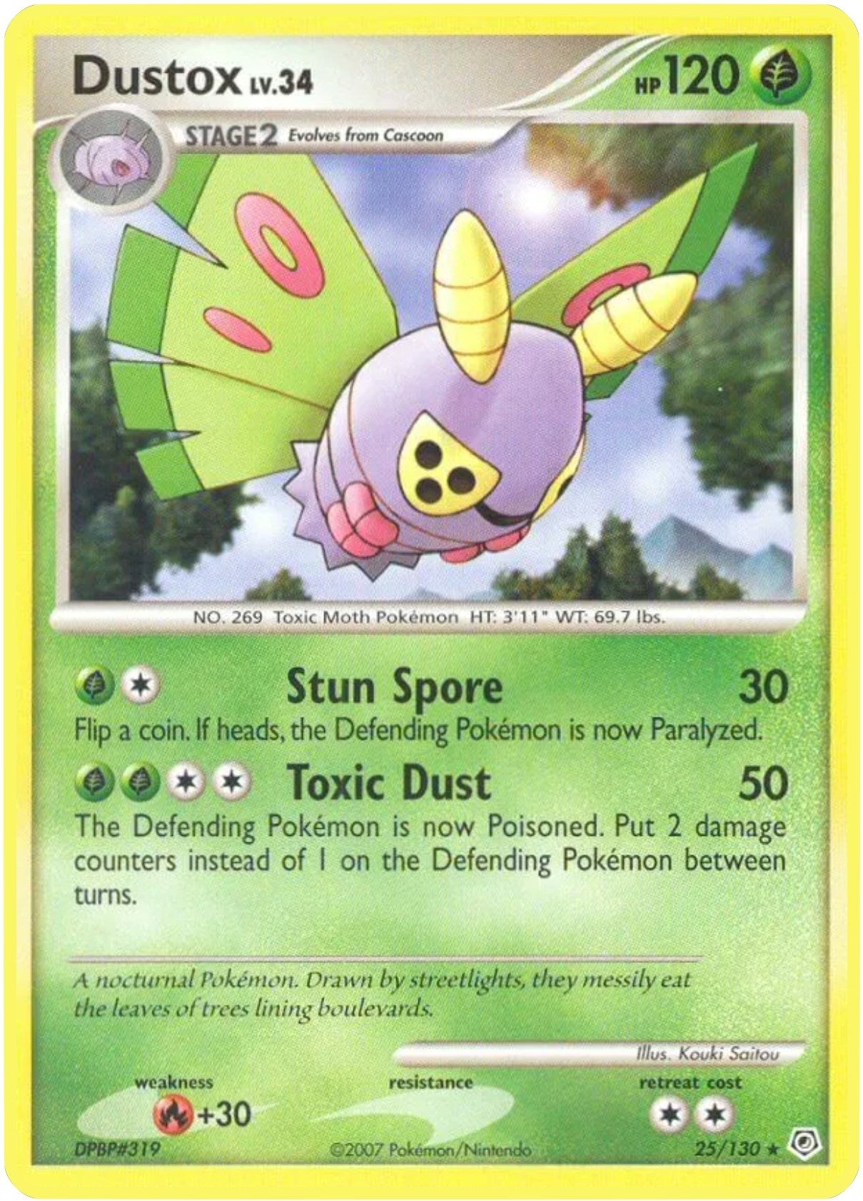 Image for Dustox (25/130) (DP) - Pokemon