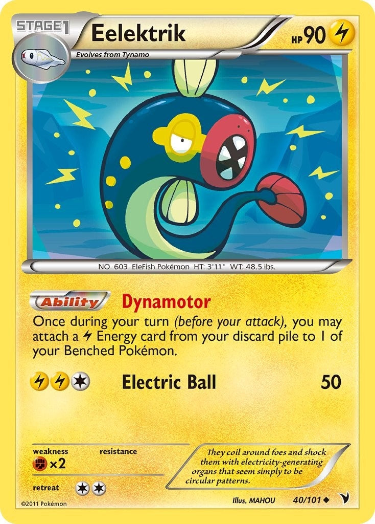Image for Eelektrik (40/101) (NVI) - Pokemon