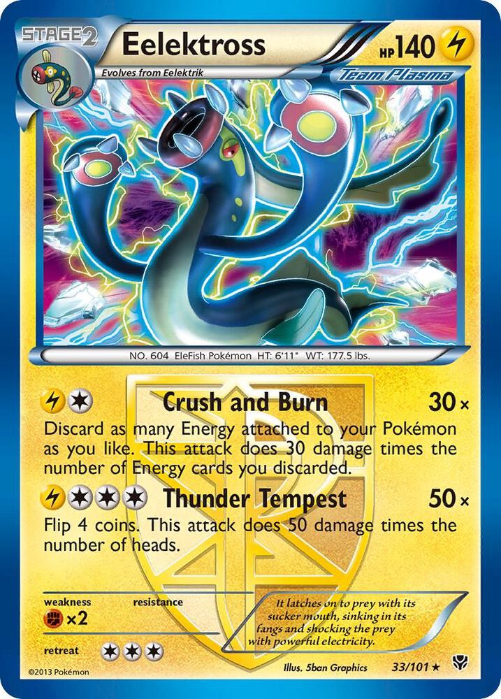 Image for Eelektross (Team Plasma) (33/101) (PLB) - Pokemon