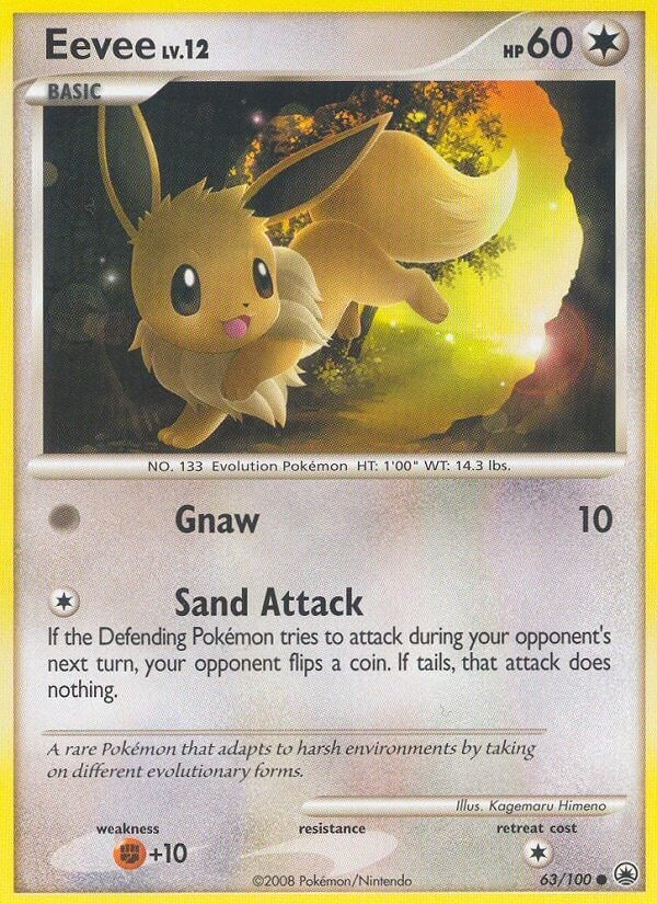 Image for Eevee (63) (63/100) (MD) - Pokemon