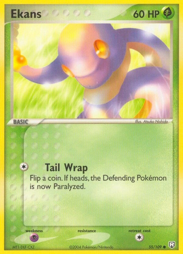 Image for Ekans (55/109) (RR) - Pokemon