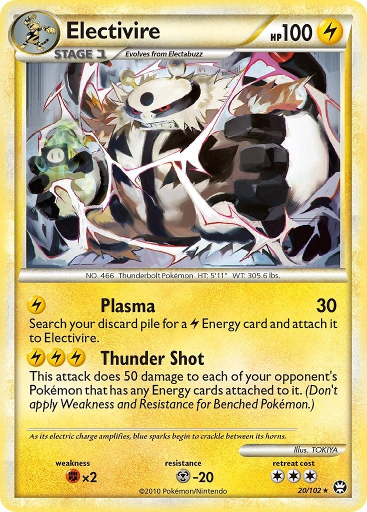 Image for Electivire (20/102) (TM) - Pokemon