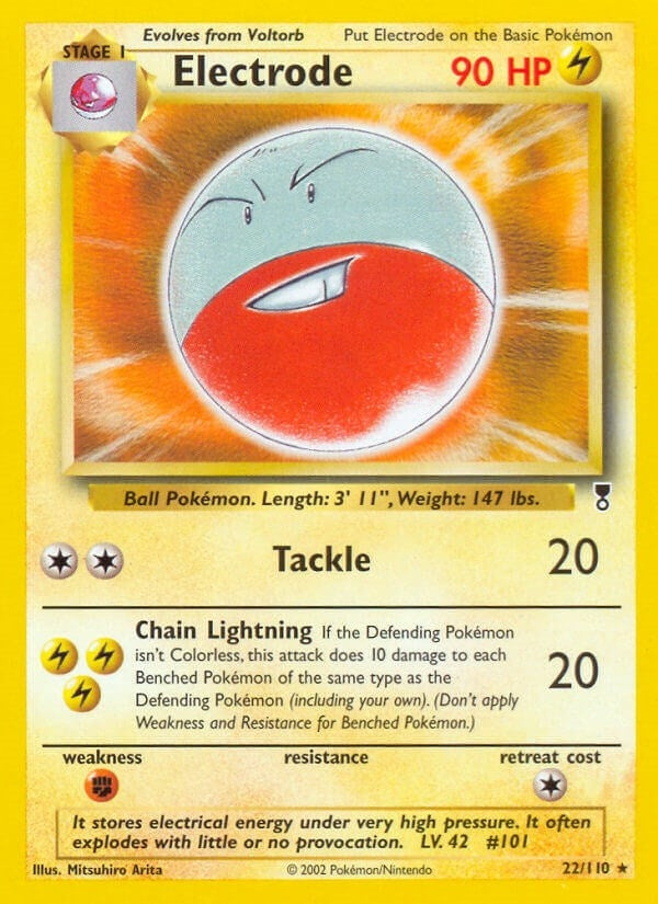 Image for Electrode (022/110) (LC) - Pokemon