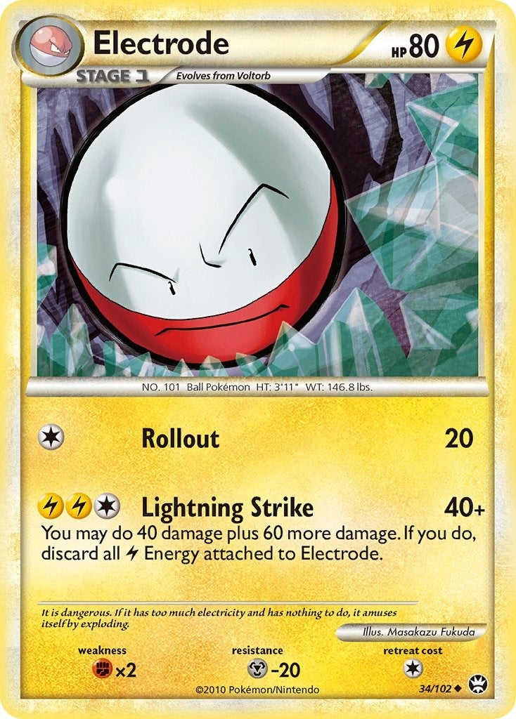 Image for Electrode (34/102) (TM) - Pokemon