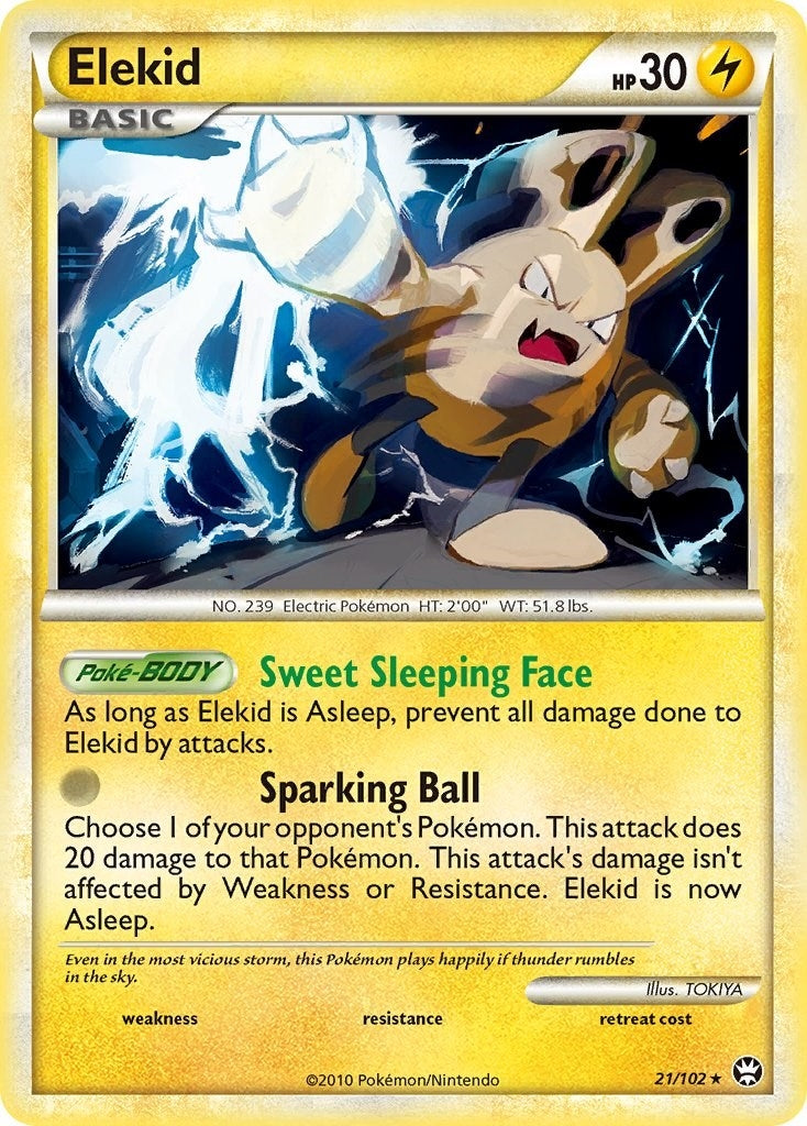Image for Elekid (21/102) (TM) - Pokemon