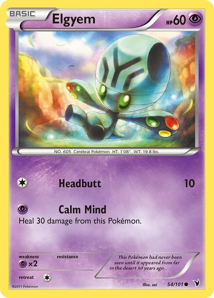 Image for Elgyem (54) (54/101) (NVI) - Pokemon