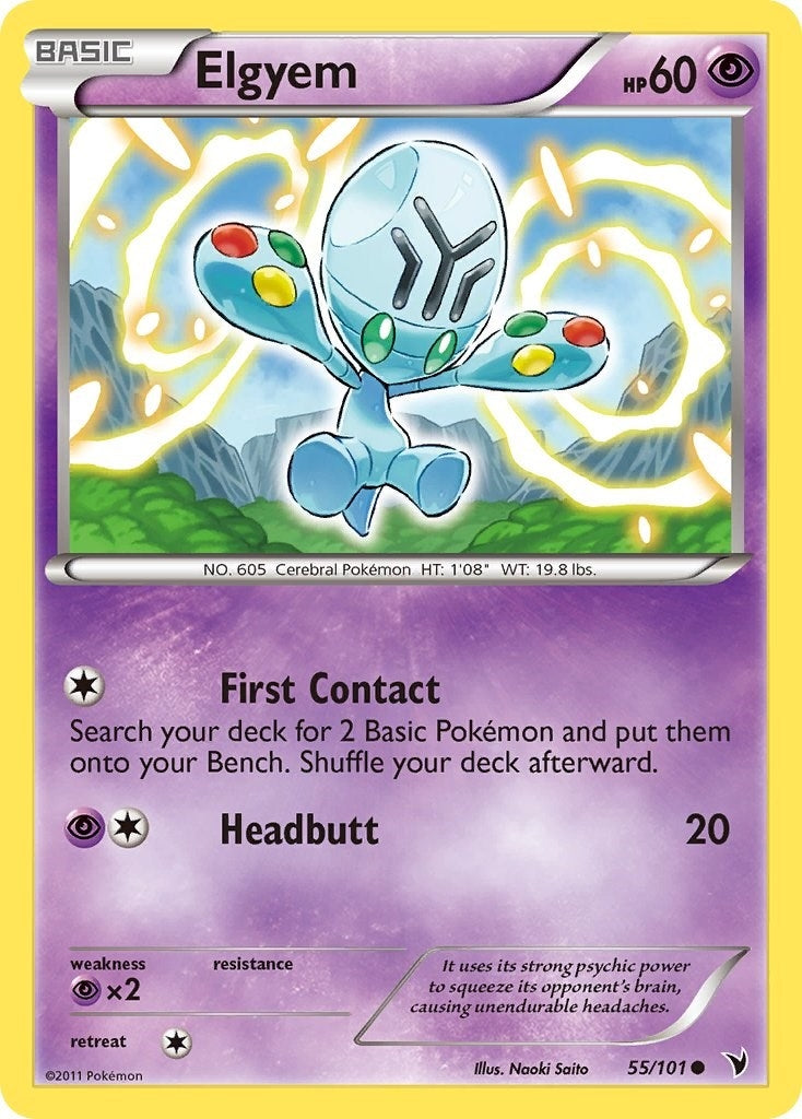 Image for Elgyem (55) (55/101) (NVI) - Pokemon