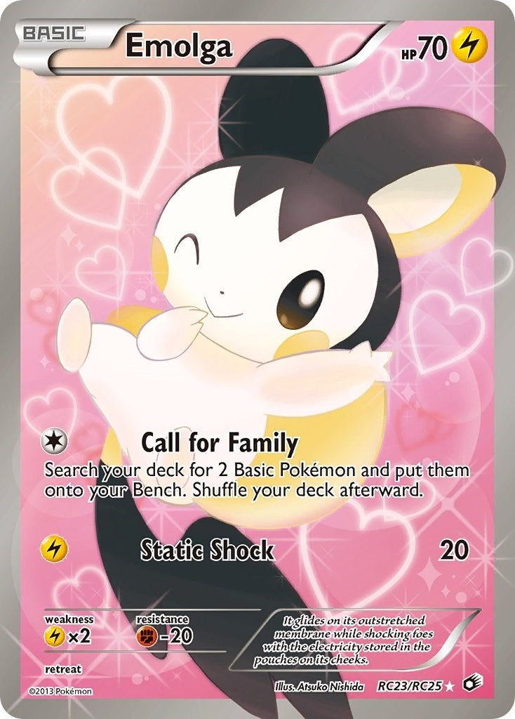 Image for Emolga (Full Art) (RC23/RC25) (LTR) - Pokemon