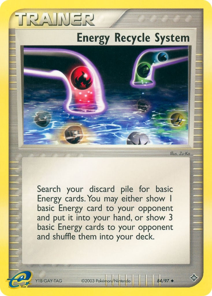 Image for Energy Recycle System (84/97) (DR) - Pokemon