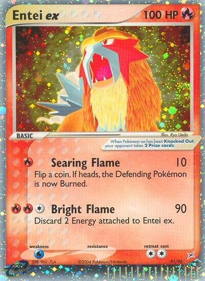 Image for Entei ex (91/95) (MA) - Pokemon