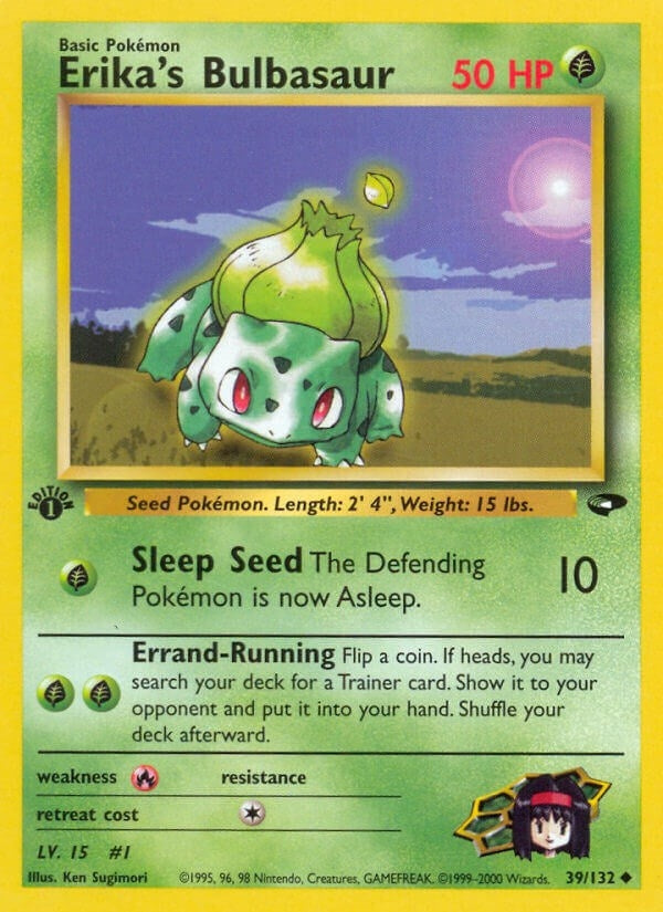 Image for Erika's Bulbasaur (039/132) (G2) - Pokemon