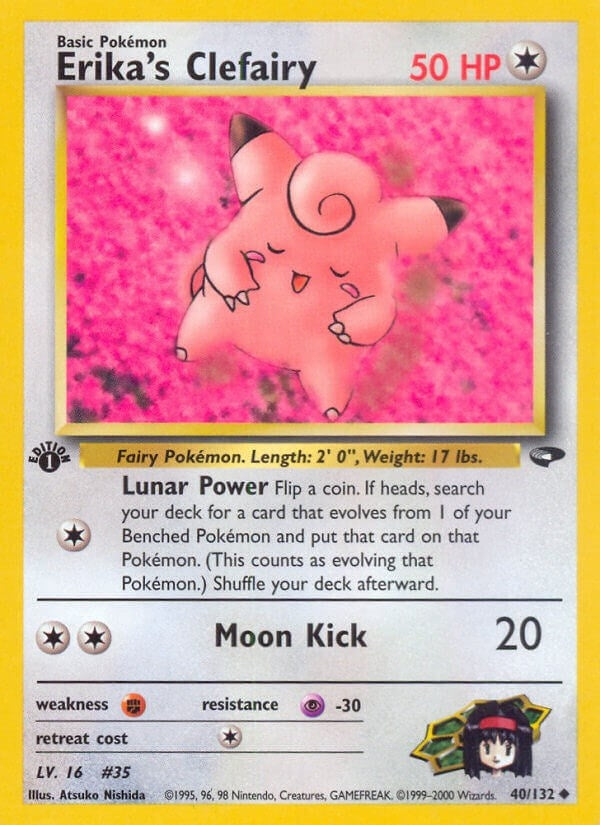 Image for Erika's Clefairy (040/132) (G2) - Pokemon