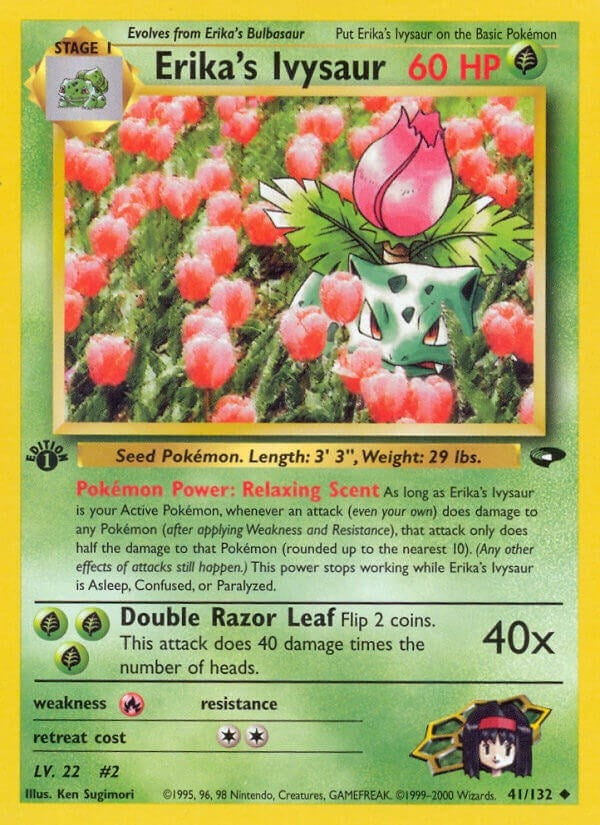 Image for Erika's Ivysaur (041/132) (G2) - Pokemon