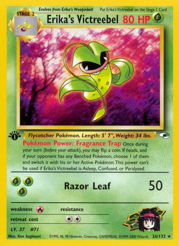 Image for Erika's Victreebel (026/132) (G1) - Pokemon