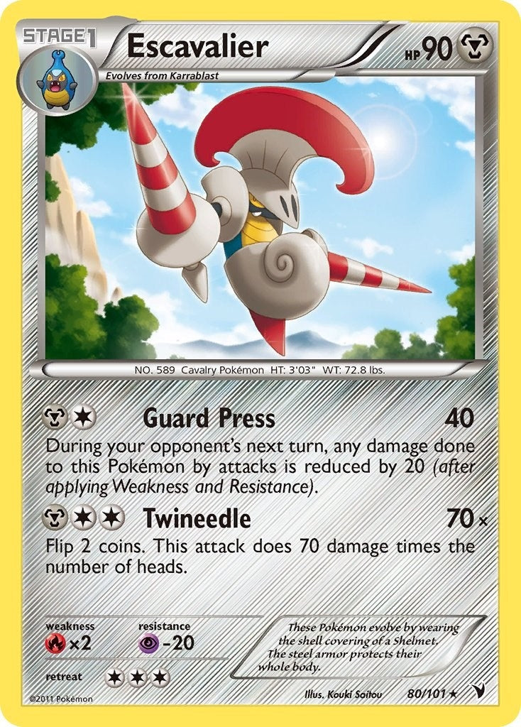 Image for Escavalier (80/101) (NVI) - Pokemon