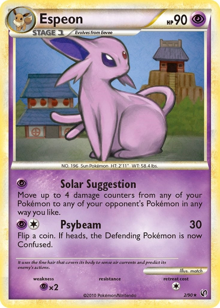 Image for Espeon (2/90) (UD) - Pokemon