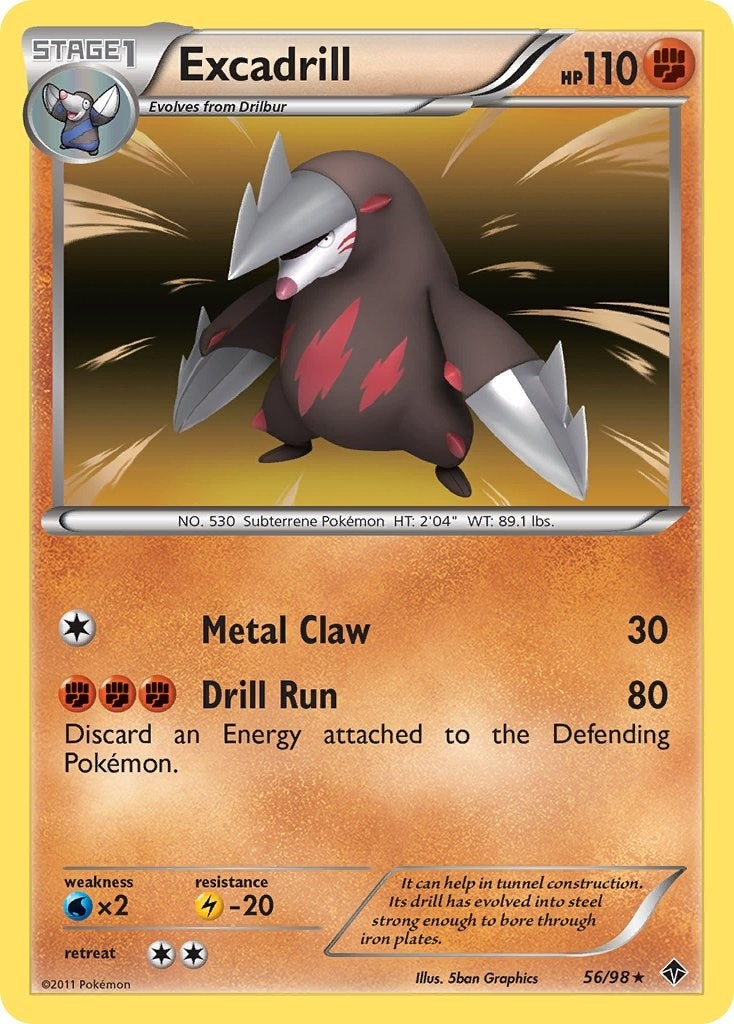 Image for Excadrill (56) (56/98) (EPO) - Pokemon
