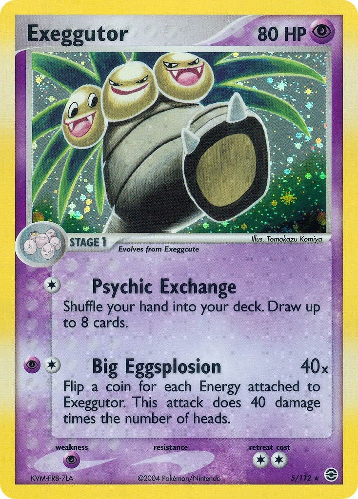 Image for Exeggutor (5/112) (RG) - Pokemon