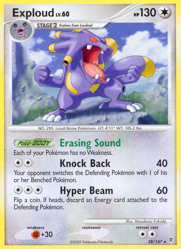 Image for Exploud (28) (SV) - Pokemon