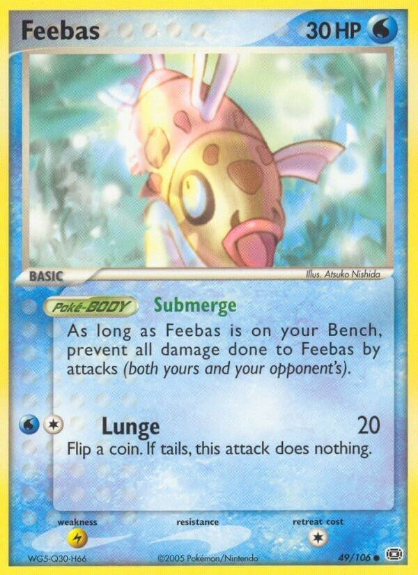 Image for Feebas (49/106) (EM) - Pokemon