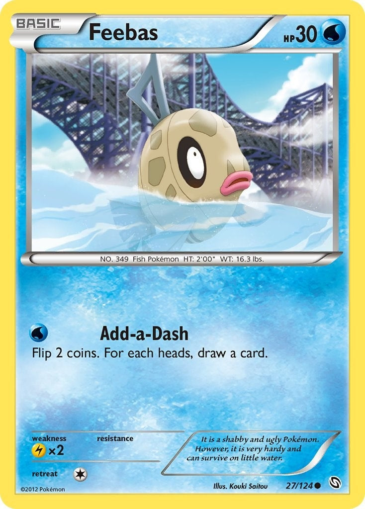 Image for Feebas (27/124) (DRX) - Pokemon