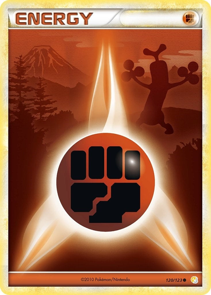 Image for Fighting Energy (120/123) (HS) - Pokemon